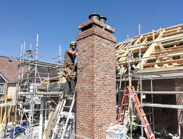 New chimney installation completed by Huntersville Chimney Sweep in Huntersville, NC
